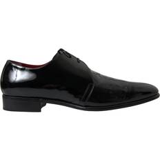 Dolce & Gabbana Black Patent Leather Formal Shoes EU44/US11