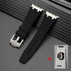 Smartwatch Strap Shein Rubber Sport Watch Band Set In Gift Box Compatible With Apple Watch Band Ultra 49mm 8/7 45mm 41mm Silicone Loop Apple Watch 6/5/4/Se