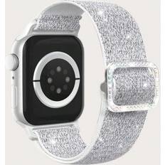 Apple watch straps Shein Stretchy Band Compatible With Apple Watch 38/40/41/42/44/45/49mm, Elastic Straps Sport Solo Loop Wristband