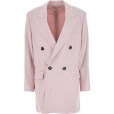 Blazers AMI Woman Light Pink Wool Oversize Blazer