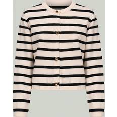 Shein Women'S Striped Long Sleeve Cardigan