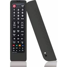 Shein Silicone Protective Cover For Samsung Tv Remote Control, Compatible With Bn59-01199f, Smart Tv Control Case Function, Mul