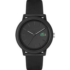 Lacoste L.12.12 Black Silicone 42mm Black Black