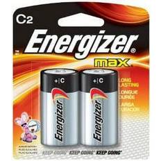 C (LR14) Batteries & Chargers Energizer MAX Alkaline C Batteries 1.5V 2/Pack