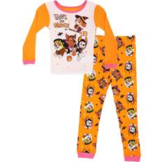 Mädchen - Schwarz Schlafanzüge AME Sleepwear Toddler Girl's Paw Patrol Howl for Halloween Pajamas Pajama Sets and Loungewear Black/Pink/Orange 4T