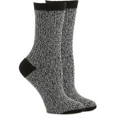 Columbia Underwear Columbia Women's 2-Pack Marled Crew Socks, 9-11, Black