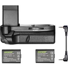 Neewer Vertical Battery Grip with 2 Pieces LP-E10 EOS