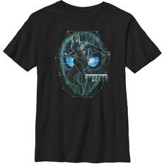 Tops Marvel Boy Spider-Man: Far From Home Suit Schematic Graphic Tee Black