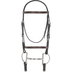 Gold Bridles Camelot Gold Fancy Raised Bridle Pony Austr Nut