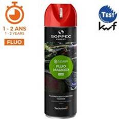 Maling Fluorescent Forestry Marking Spray Neon Red