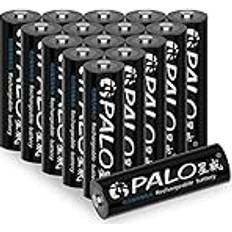 CITYORK CITYORK AA Batterier Uppladdningsbara, 16-Pack 600mAh 1,2 V NiMH AA Uppladdningsbart Batteri, laddningsbart utan minneseffekt