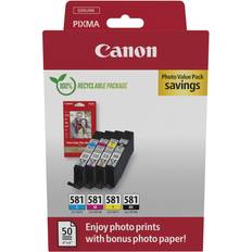 Canon pixma ts6350 blæk Canon CLI-581 (4-Pack)