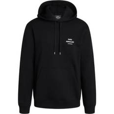 Mads Nørgaard Herr Tröjor Mads Nørgaard Standard Hoodie Logo Sweat Fav - Black
