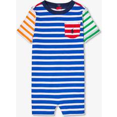 Polo Bodysuits Polo Ralph Lauren Blue Mu Brand-patch Cotton-jersey Bodysuit 3-12 Months Months