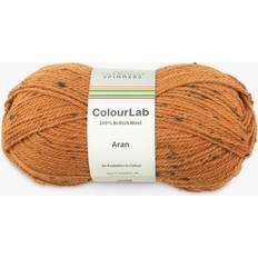 Orange Yarn West Yorkshire Spinners ColourLab Aran Knitting Yarn, 100g