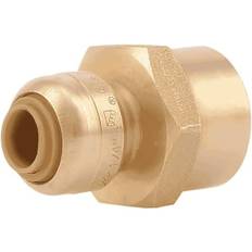 Sharkbite 1/2in FPT T x 1/2in D FPT Brass Push Female Adapter