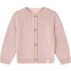 Little Jalo Stickad Ullkofta - Blush Pink