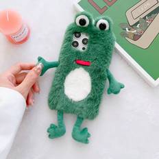 Shein A Set Of Plush Phone Case Frog & Funny Series, Compatible With Iphone 15 Pro Max, Samsung S23u, Xiaomi, Oppo, Vivo, Moto
