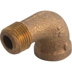 Plumbing JMF 2 in. FPT x 2 in. Dia. MPT Brass 90 Degree Street Elbow