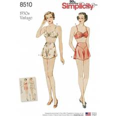 Schemi di Ricamo Simplicity Modello Di Cucito 8510