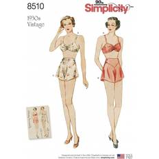 Needlework Patterns Simplicity Sewing Pattern 8510