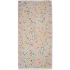 PiP Studio Duschtuch Badetuch Les Fleurs Khaki 70x140 cm Blumenranke Blütenri Asciugamano