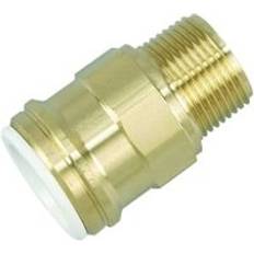 Brass Plumbing JG Speedfit John Guest 22MC3/4P Cylinder Connector Male Brass 19 x 22mm