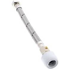 Hep2O HD125E/15W Flexi Tap Connector Valve 15 x 1/2 x 300mm White