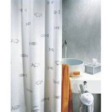 Argent Rideaux de Douche Spirella Rideau De Douche Polyester Kos 240 x 200 cm