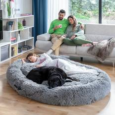 InnovaGoods Anti-stress Human Pet Bed Cloft XXL Grey