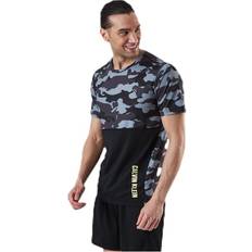 Calvin Klein T-shirts Calvin Klein Perfect Workout SS Tee Patterned/Black