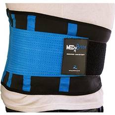 Support & Protection MEDiBrace Back Support Lower Lumbar Belt II Pain & Discomfort Relief from Sciatica, Backache, Slipped Disc, Hernia, Spine Injury Preventio