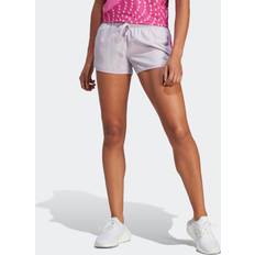 Silver - Women Shorts adidas Women's Run It Short LIGHT PURPLE, Light Purple, Xs, Women Light Purple