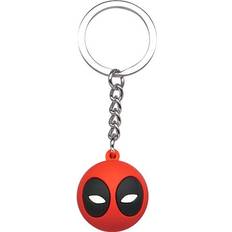 Monogram Marvel Deadpool Icon Ball Schlüsselanhänger, rot, weiß S