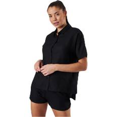 Clothing Dedicated Shirt Short Sleeve Nibe - Black