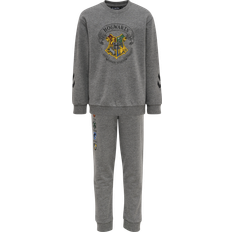 Hummel Tracksuits Hummel JOGGINGSÆT SWEATSTOF HmlHARRY Grå Unisex børn