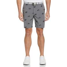 Golf - Negro Shorts An Original Penguin Karaoke Print Golf Shorts - Dark Caviar Heather Black Men's