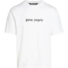 Palm Angels Herr Kläder Palm Angels T-shirt Med Logotyp - Vit