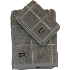 Nina Royal Hemtextil Nina Royal Chess Badlakan Grå, Vit (150x)