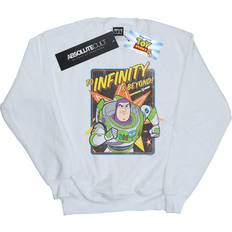 Disney Toy Story Buzz To Infinity Sweatshirt White