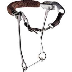 Sprenger Hackamore Leder umflochtene Kette