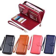 Wallets & Key Holders Haute Edition Women s Full Zip Wallet & Phone Holder With Wrist Strap