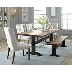 Orange Dining Sets Coaster Company Live Edge Dining Set