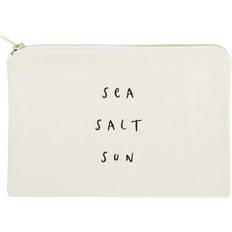 Women Toiletry Bags & Cosmetic Bags The Cotton and Canvas Sea Salt Sun Cosmetic Bag