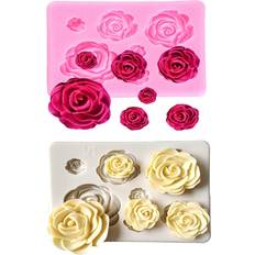 Rose Flowers Chocolate Mold 3.4 "