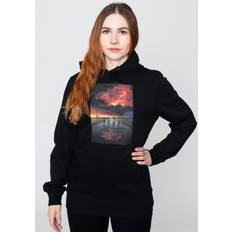 Pullover Stranger Things Unisex Demogorgon Cloud Poster Hoodie, Schwarz