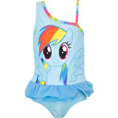 My little pony kläder Barnkläder My Little Pony Girl's Rainbow Swimsuit - Blue