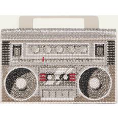 Boom Box Crystal Chain Crossbody Bag