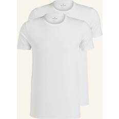 Bekleidung RAGMAN T-Shirts 2er-Set Herren Weiß