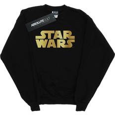Gold Jumpers Star Wars Gold Logo Sweatshirt Black